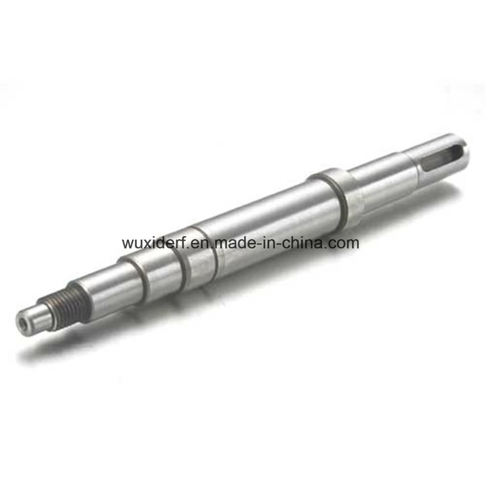 High Volume Tight Tolerance Screw Machining Turned Carbon Steel Shaft