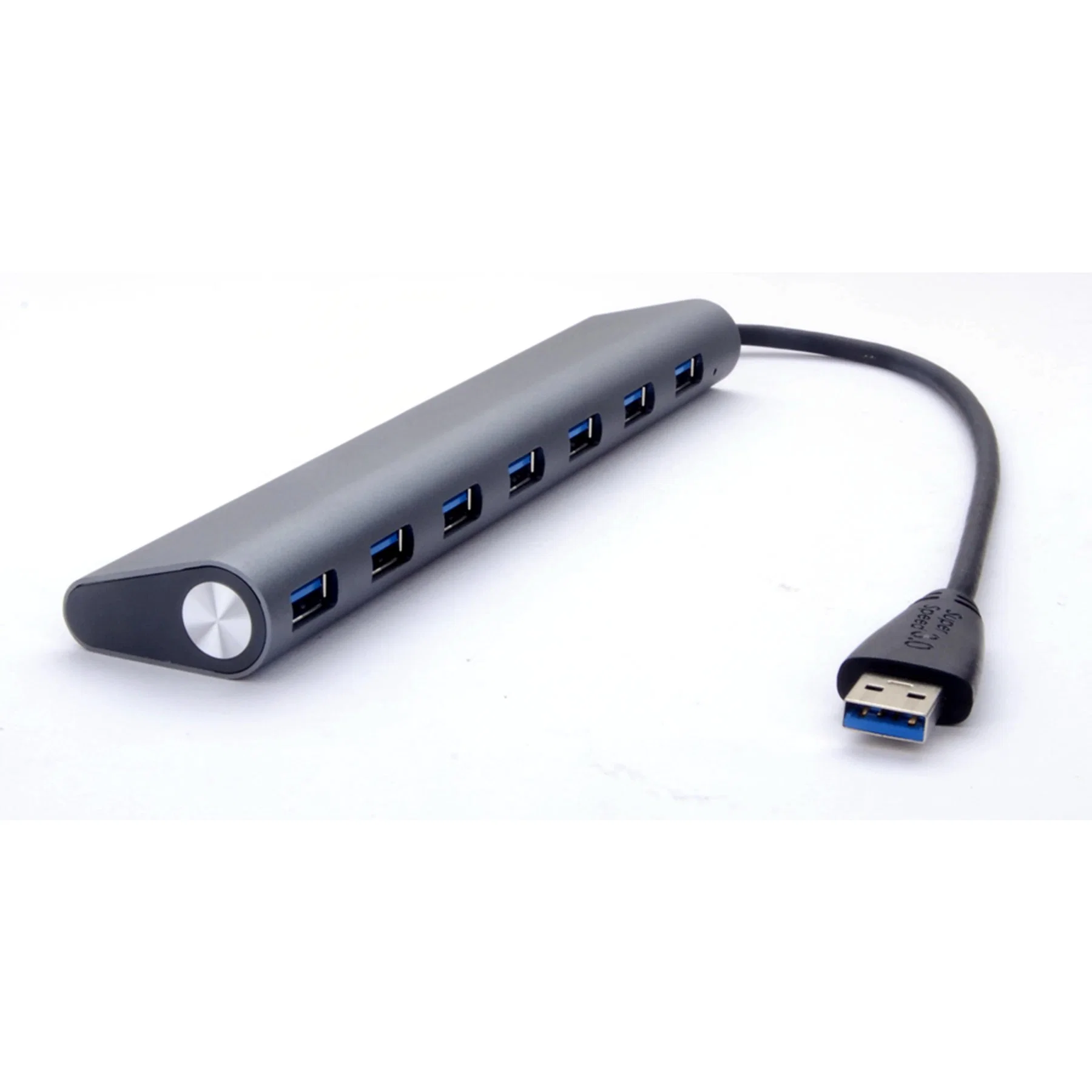 Winstar Uh3075 USB 3,0 7 Puerto de aluminio Superspeed Hub