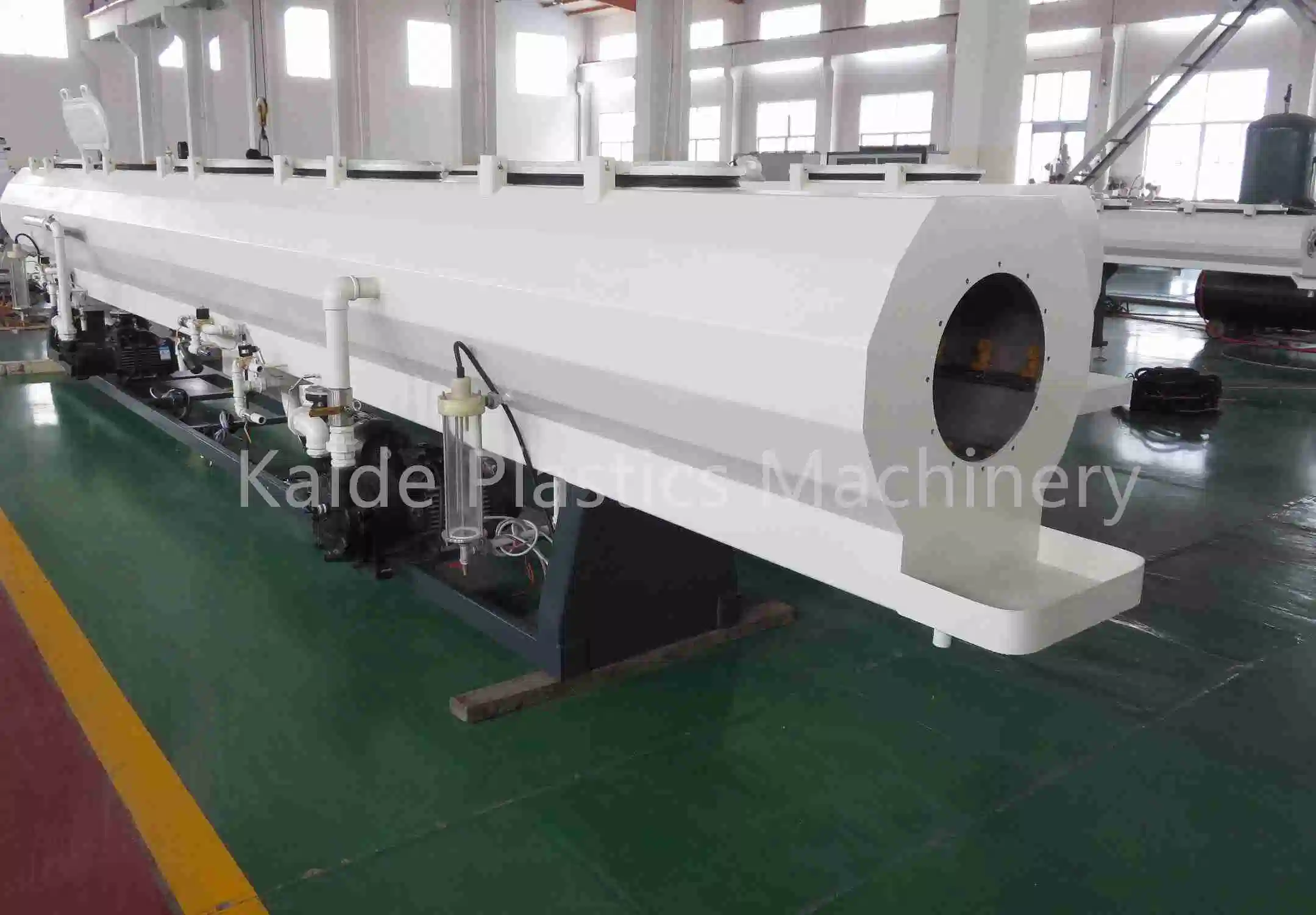HDPE Pipe Machinery Plant / Vacuum Forming PE Pipe Plant Manufacturer China