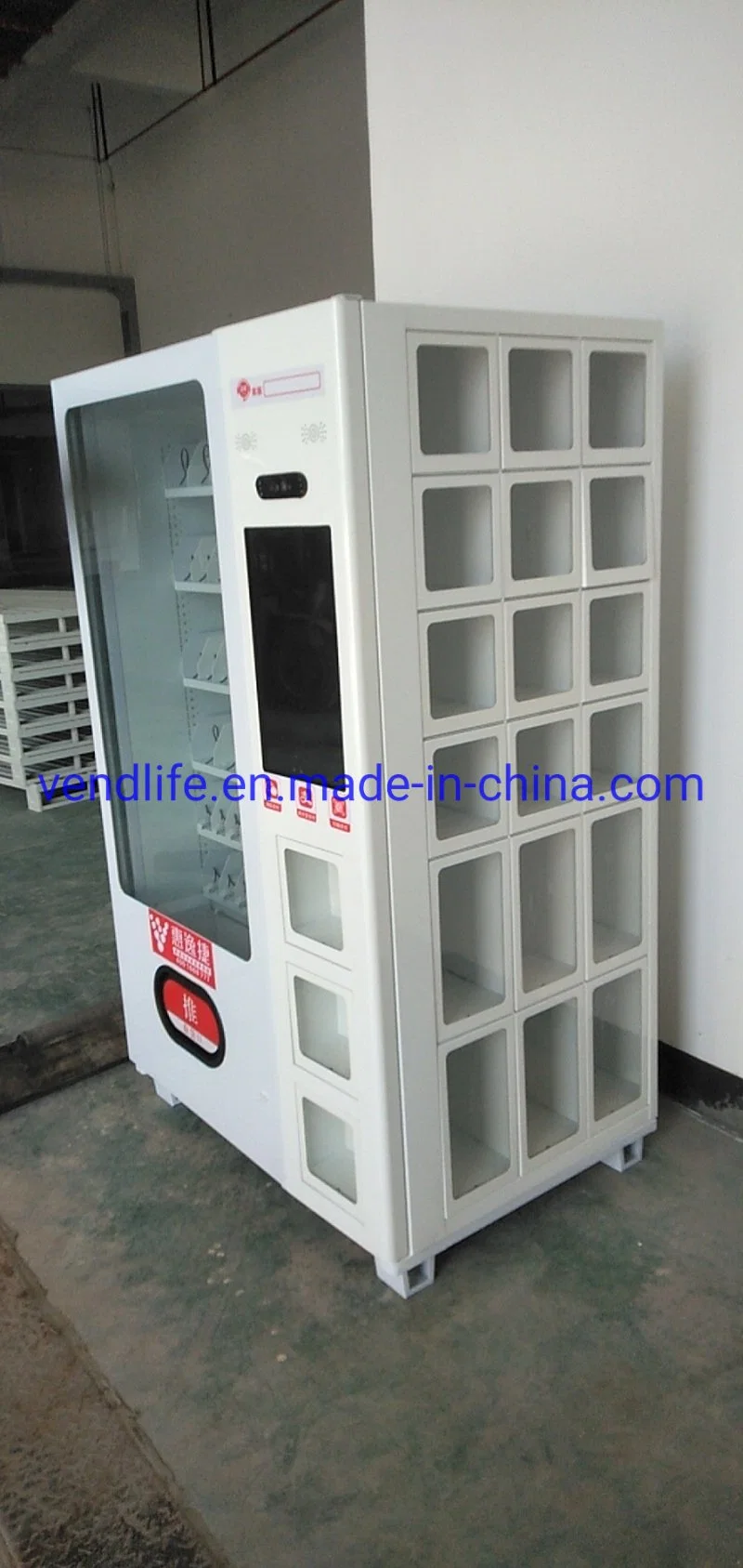 Vendlife Vending Machines with Locker Health and Safety Vending Machines PPE Vending Machine Business for PPE Products