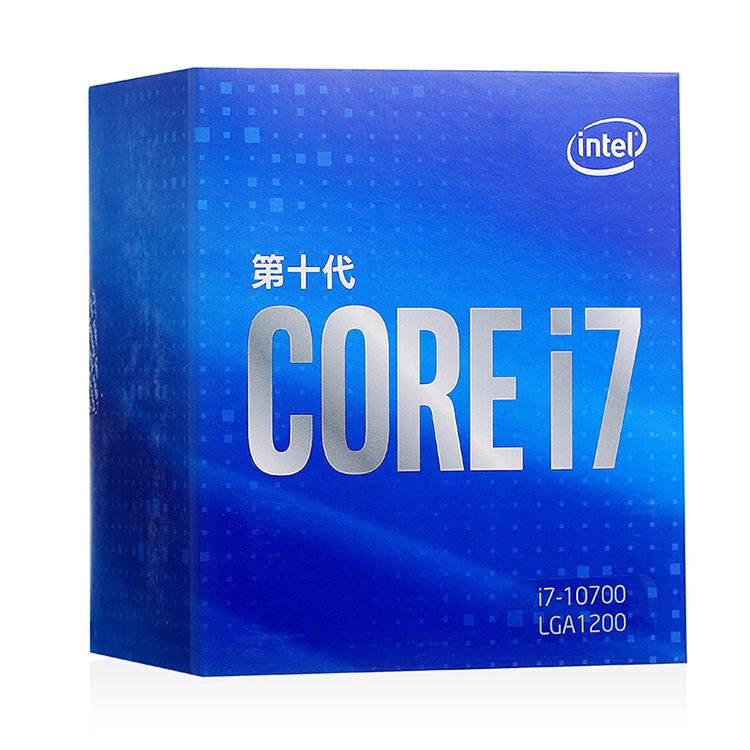 Los procesadores Intel Core i7 10700 de 6 núcleos de procesador de hasta 4,8 GHz 65W utiliza memoria DDR4 de Soporte de CPU Socket LGA1200 Placa Base B460M B560 H510.