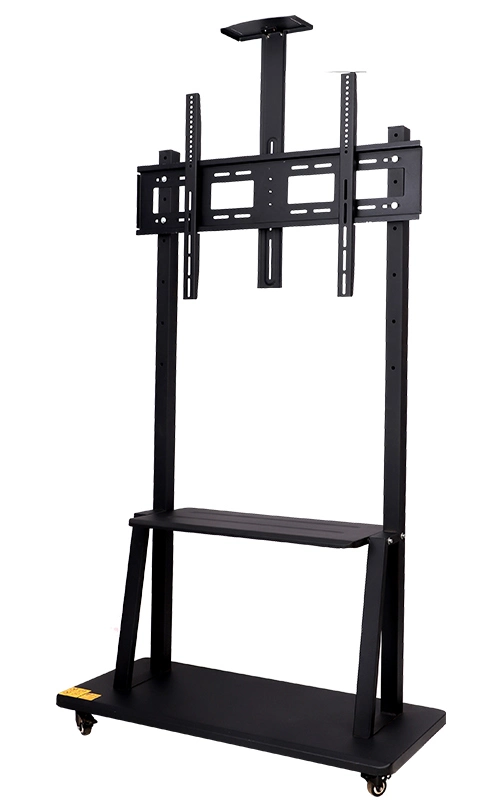 65 to 86 Conference Meeting Room Moveable Metal TV Display Cart Trolly Stand