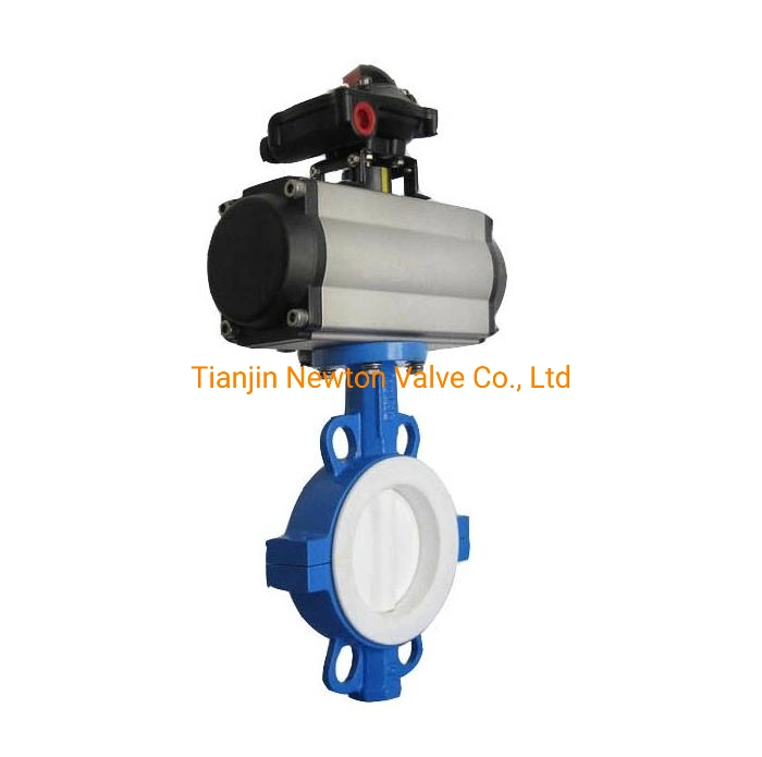 Normal Temperature (-40&deg; C< T< 120&deg; C) Soft Sealed Casting Ots/OEM Plywood Case or Carton Solenoid PTFE Valve Stainless Steel Wafer Type Butterfly Valve