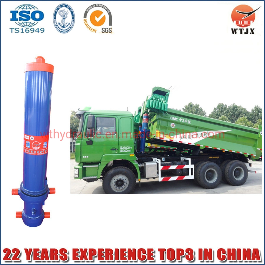 FC Type Front Mount Telescopic Hydraulic Cylinder for Tipping or Dump Trucks