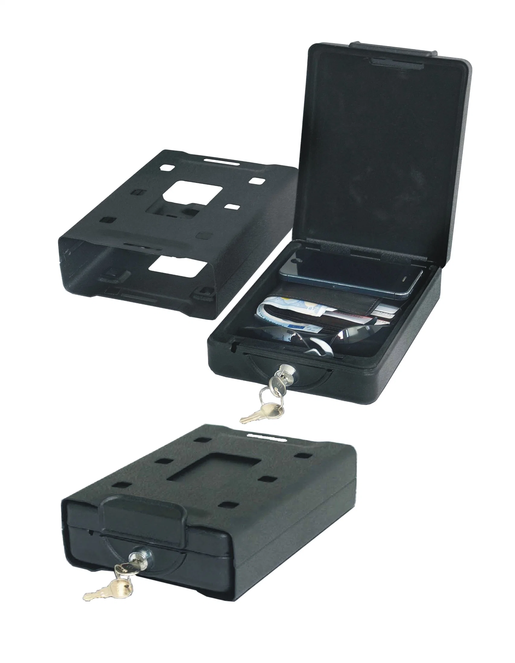 350*250*250mm Metal Two Key Safe Box