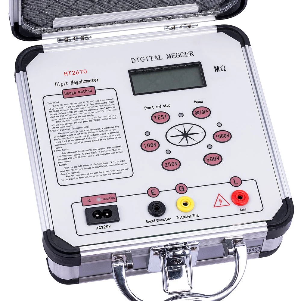 Ht2670 Digital High Voltage Insulation Meter