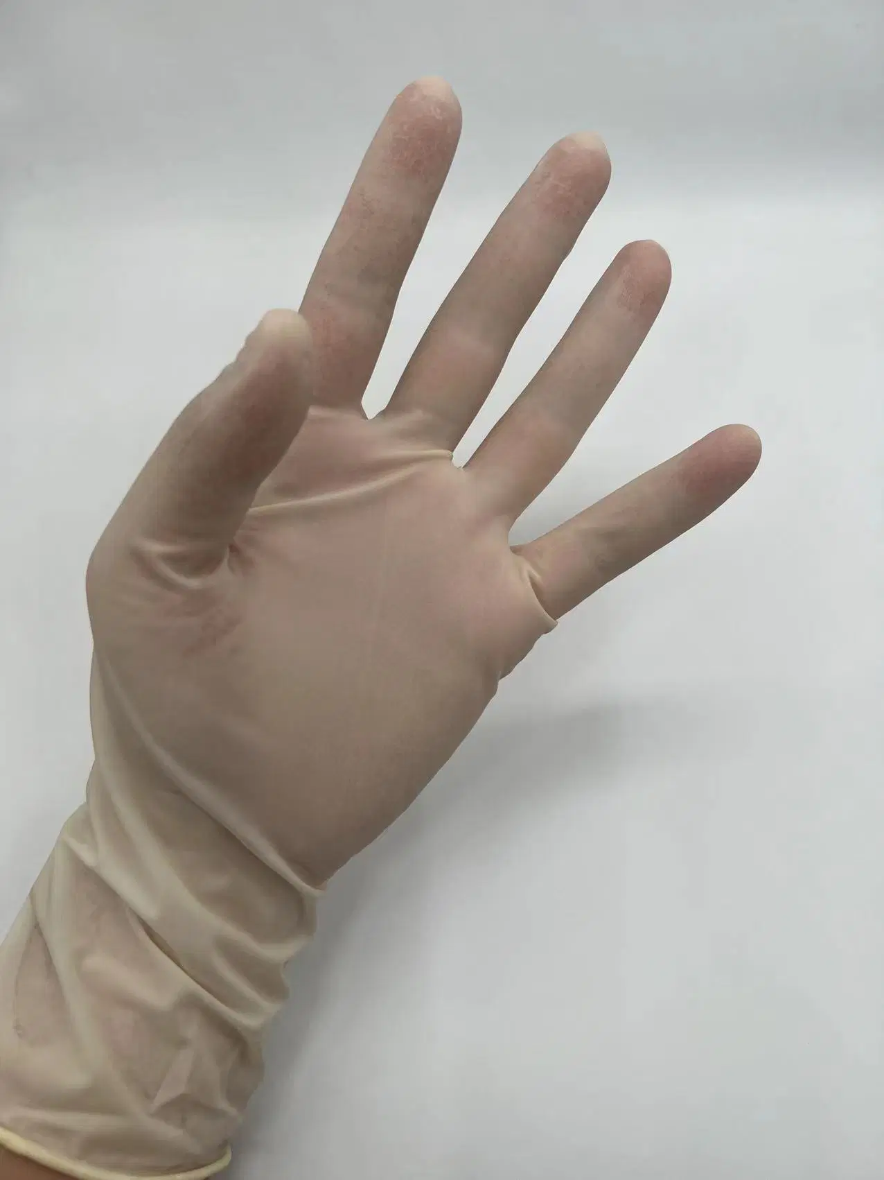 Natural Latex Rubber Disposable Surgical Latex Glovees for Medical Doctors