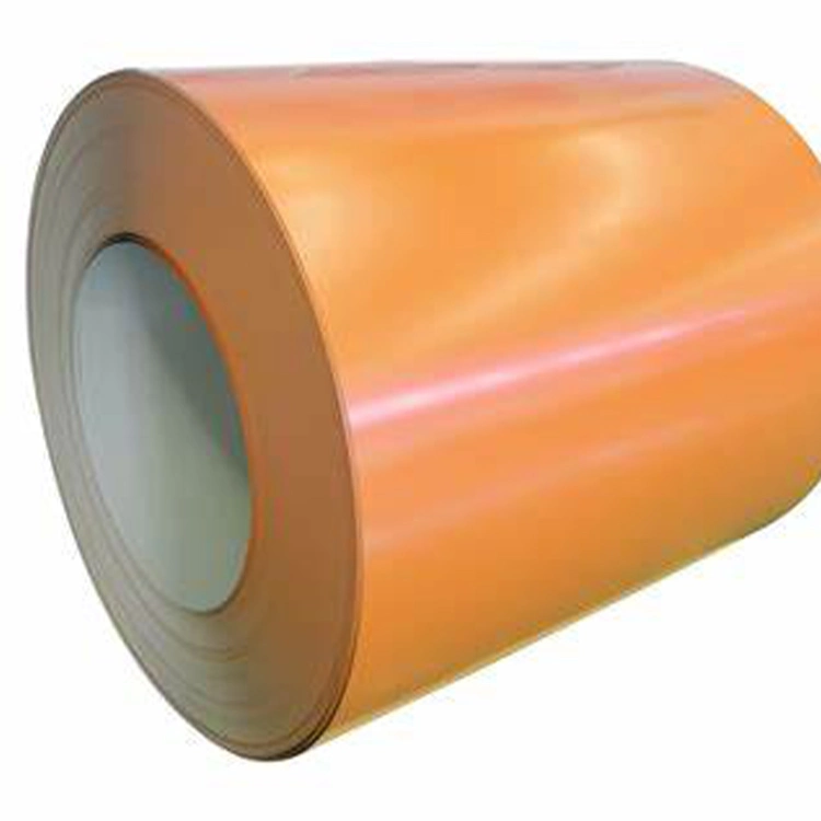 PPGI Color Coated Steel Coil, Prepainted Galvanize D Steel Coil Roofing Sheets Building Materials