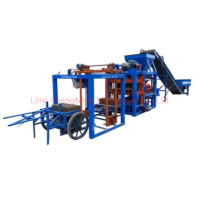 Full Automatic Vibration Cement Concrete Hollow Soild Brick Machine for Sale