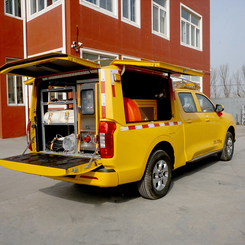 Emergency Flood Control Drainage Pick-up Vehicle with Multifuctional Equipment