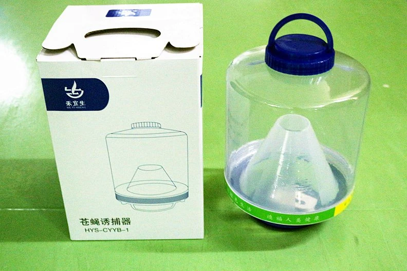 New Reusable Plastic Non-Toxic Fruit Fly Trap Bottle Catcher for Farm Garden
