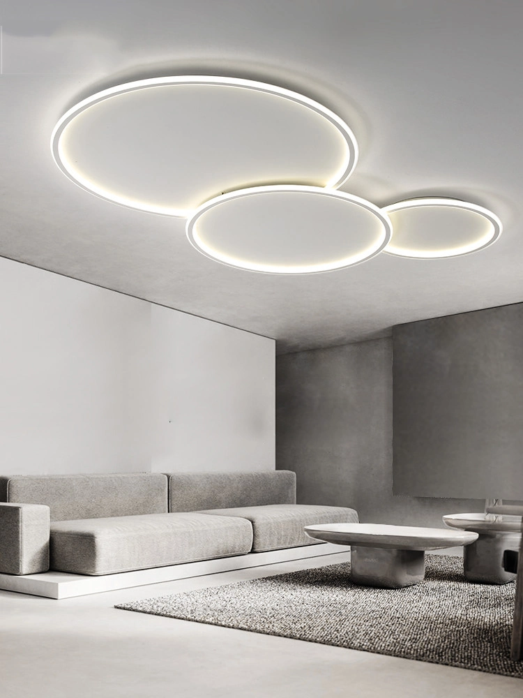 Super Skylite LED Ledflush Montage Lumière Noire Maison Intérieure Salon Moderne Éclairage de Plafond Lustre