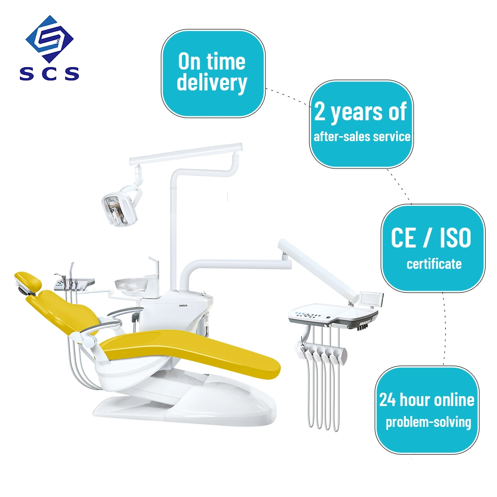 Full Set Option Medical Equipment Dental Chair Unit New Design Economic Dental Chair Spare Part