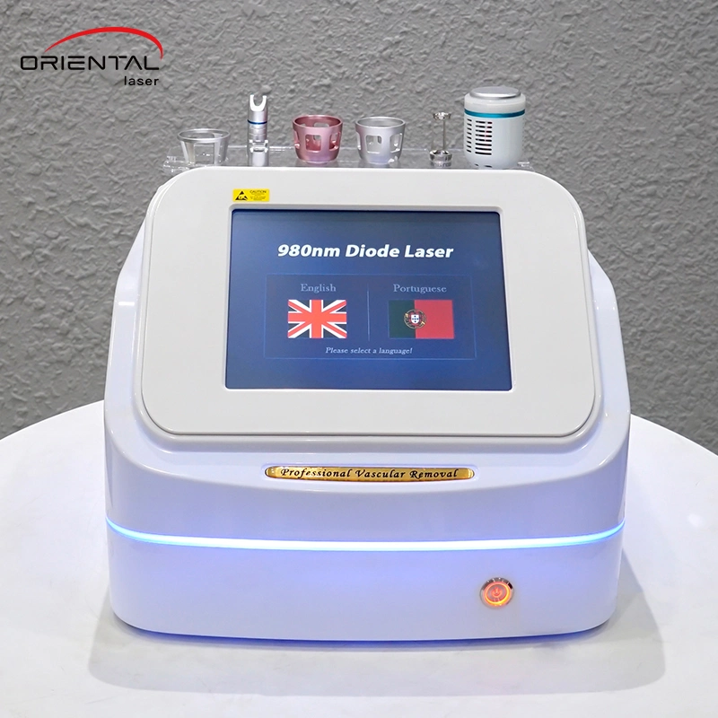 2021 980nm Multifunction Vascular Spider Veins Blood Vessels Removal Beauty Equipment