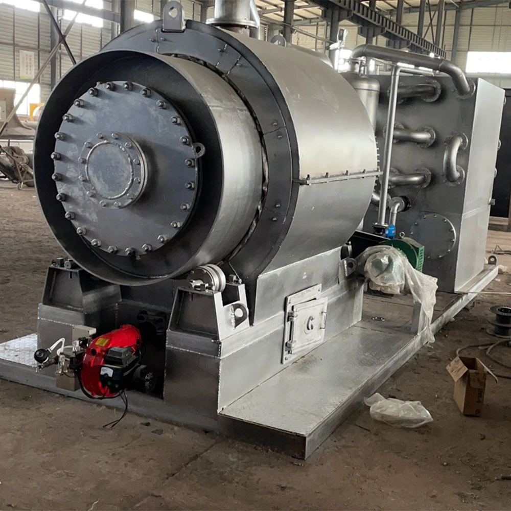 Small Scale Waste Tire Pyrolysis to Carbon Black and Oil Recycling Machine