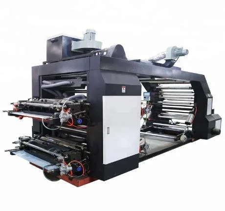 Automatic High Speed 8 Colors Flexo Printing Machine Flexo Printing Machine for Thermal Paper