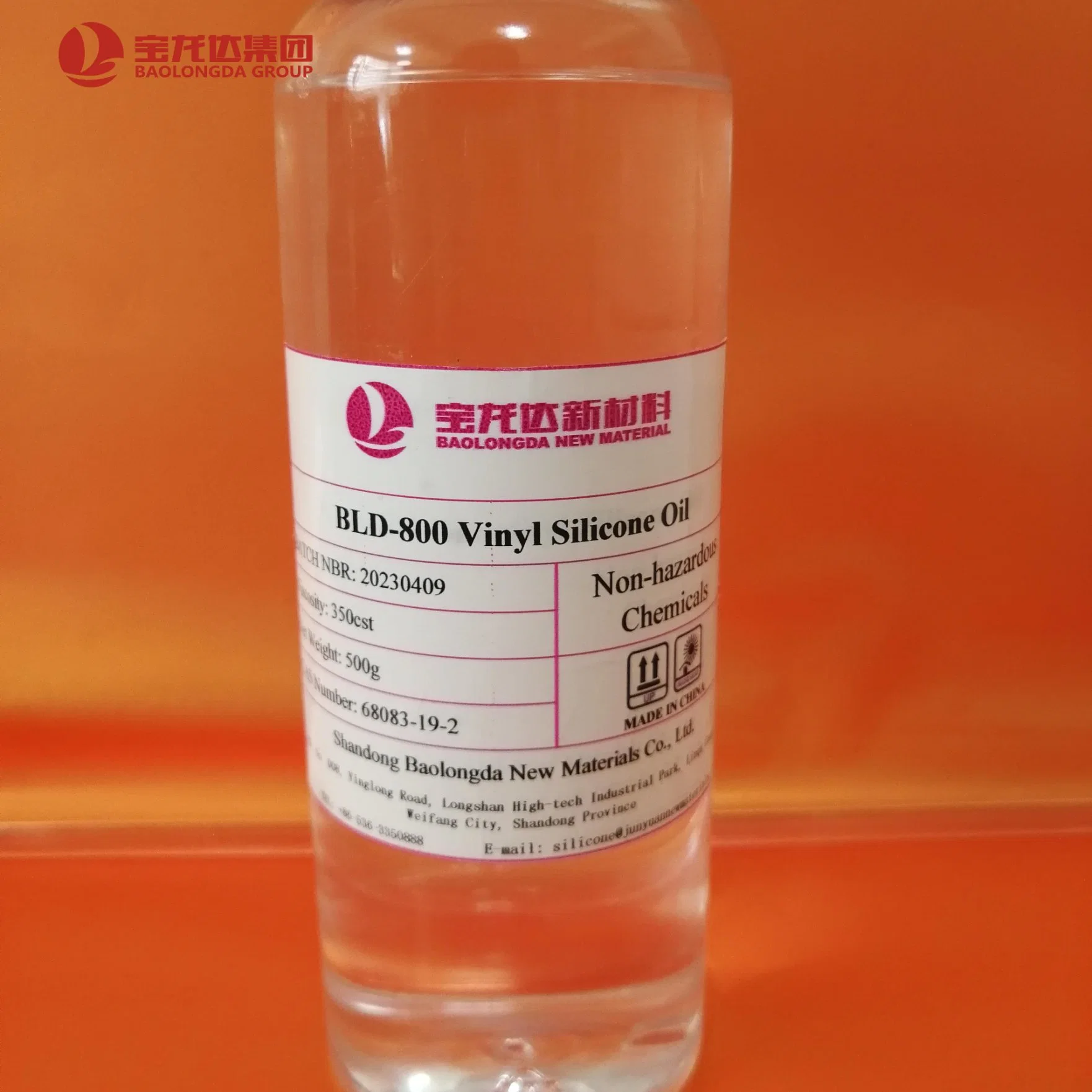 High Purityhigh Qualitysuper Smooth Silicone Oil Vinyl Silicone Oil