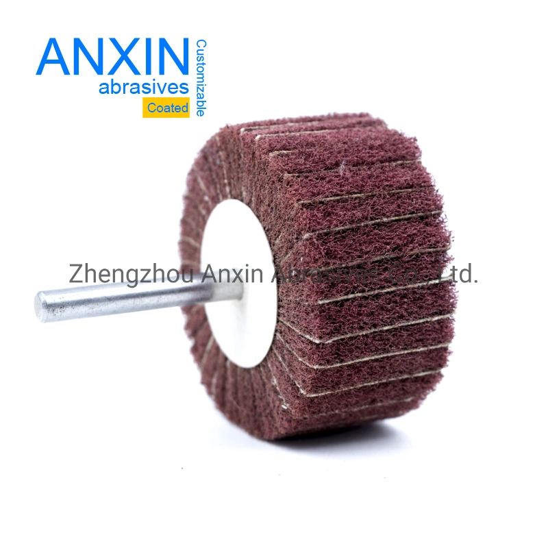 Hot Sale Non-Woven Flap Wheel Polishing Wheel Interleaved Sanding Cloth