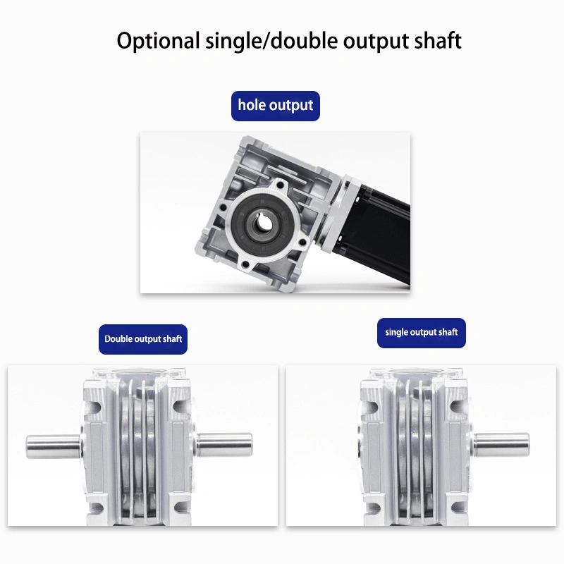 High quality/High cost performance  Worm Gear Reducer Gearbox Small Worm Gear Reducer Reducer 86 Gearbox Marine Gearbox