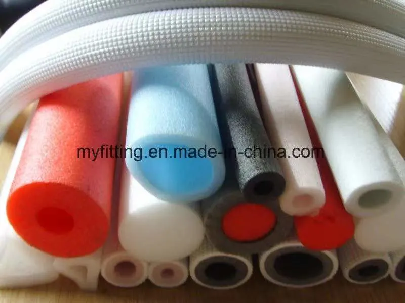 Colorful Factory Price Pipe / Tube Rubber Foam Insulation Air Conditioning