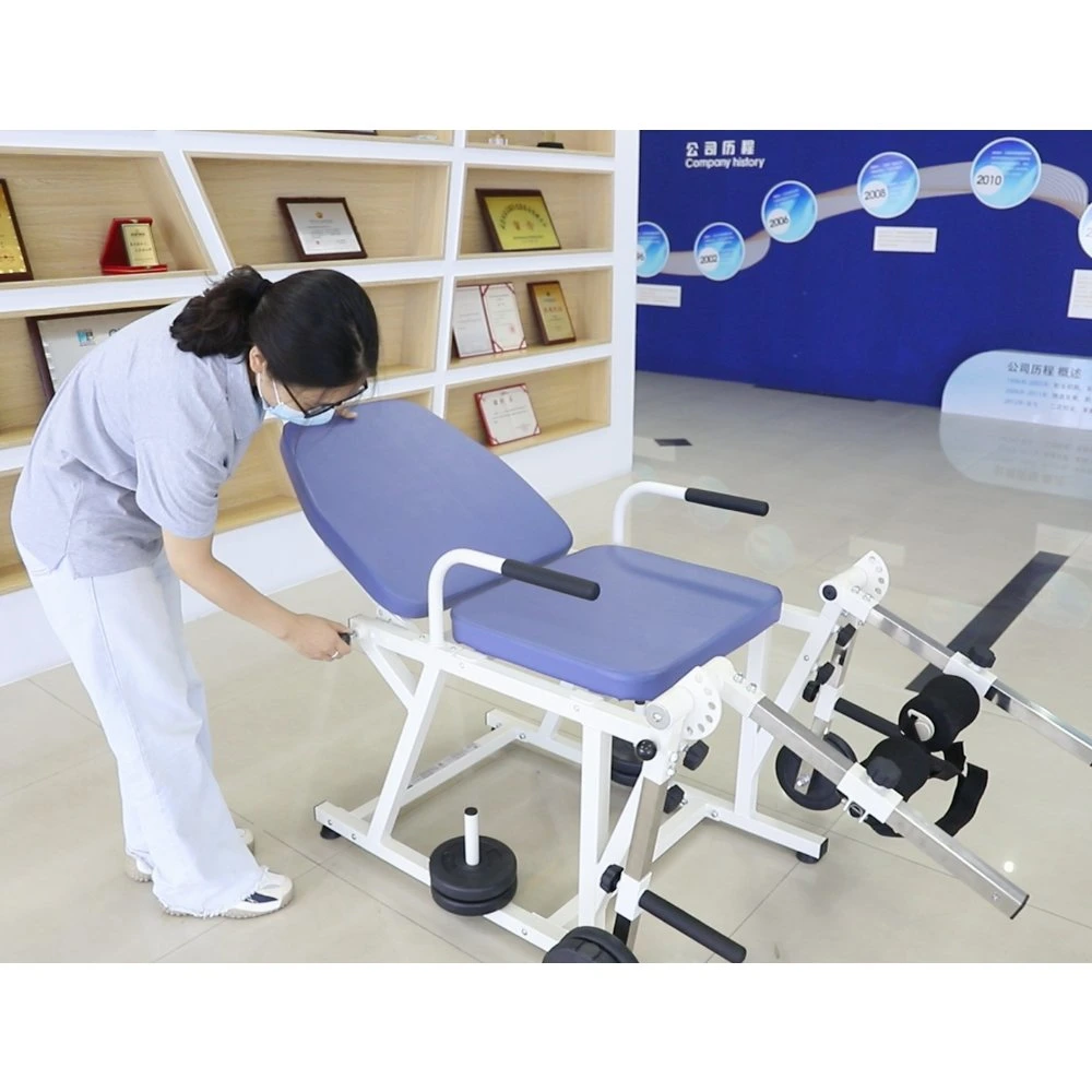 Knee Joint Traction Home Medical Furniture Rehabilitation Training Chair for Leg Rehabilitation