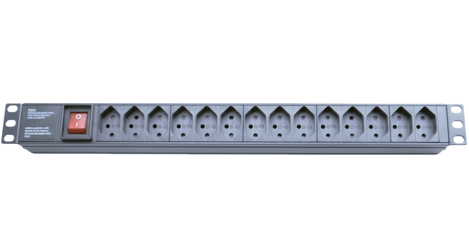 CE RoHS UL Multi-Function Swiss Type Meter PDU for Network Server Rack