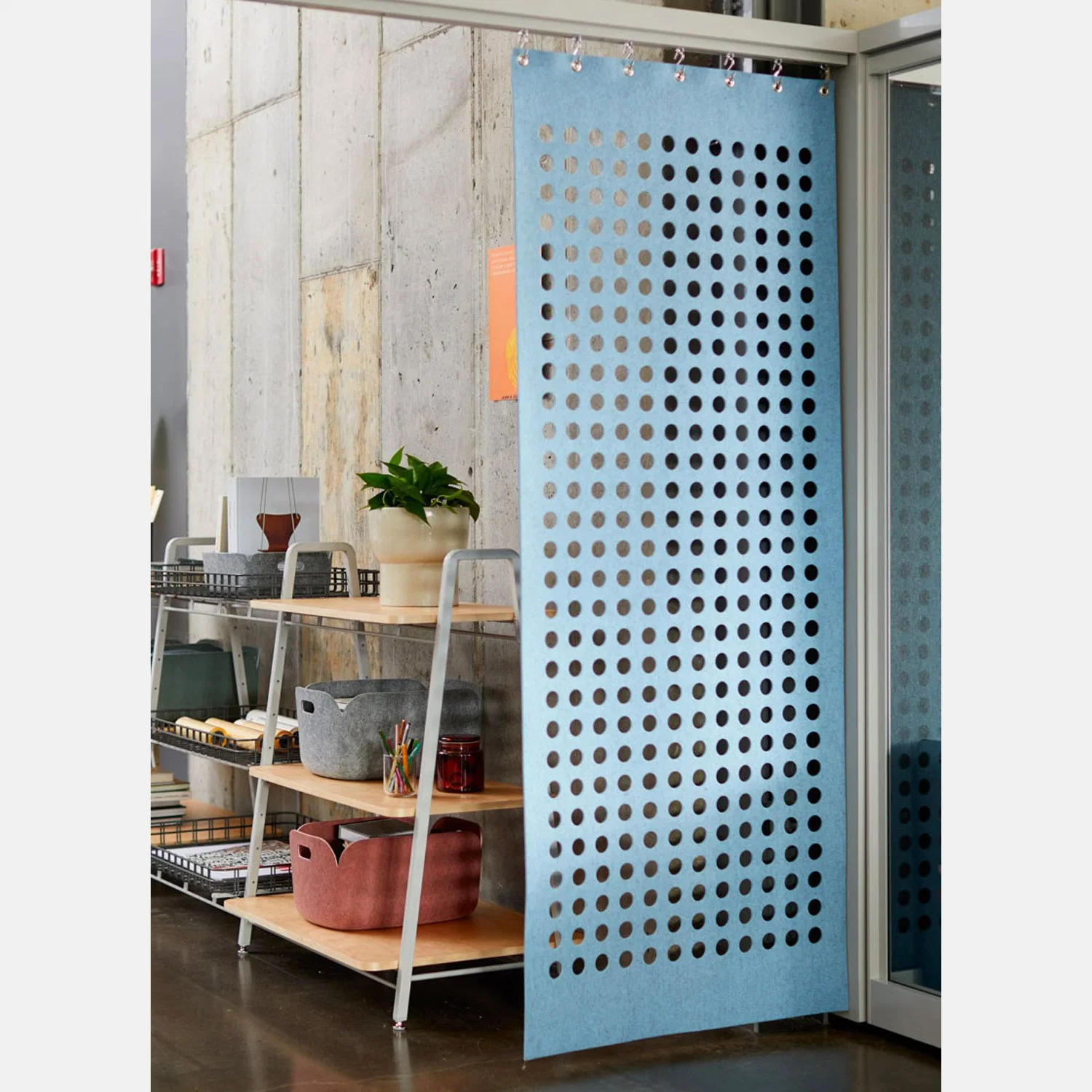 Sound Absorbing Polyester Panels Pet Acoustic Room Divider Hanging Room Partition Screen