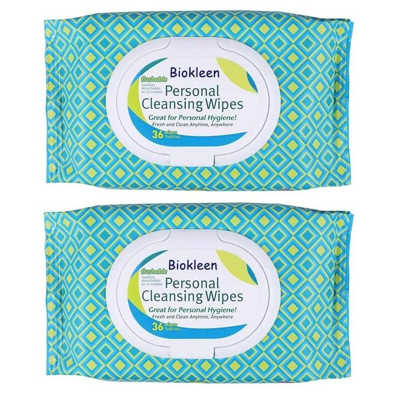 Biokleen Travel pH Balanced Ultra-Gentle Organic Sensitive Women Feminine Wipes Witch Hazel Feminines Health Care Wet Wipes