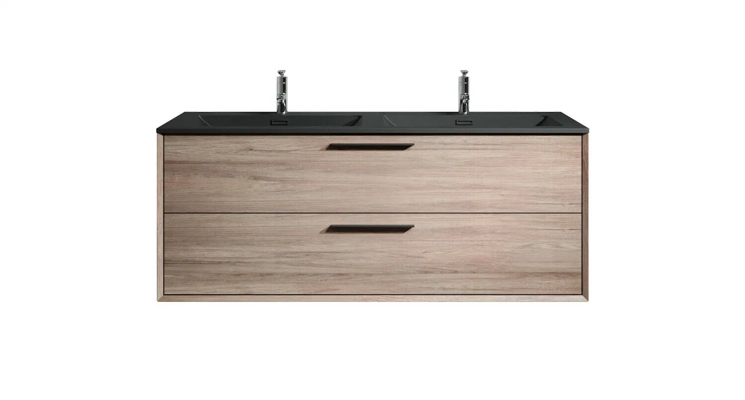 Vanity Unit 120cm Light Oak Vanity Unit