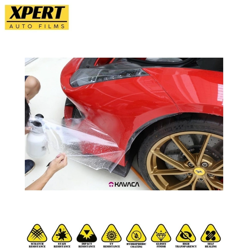 High quality/High cost performance Stain&Corrosion Resistance Self-Healing TPU Car Ppf Black Color Paint Protection Film