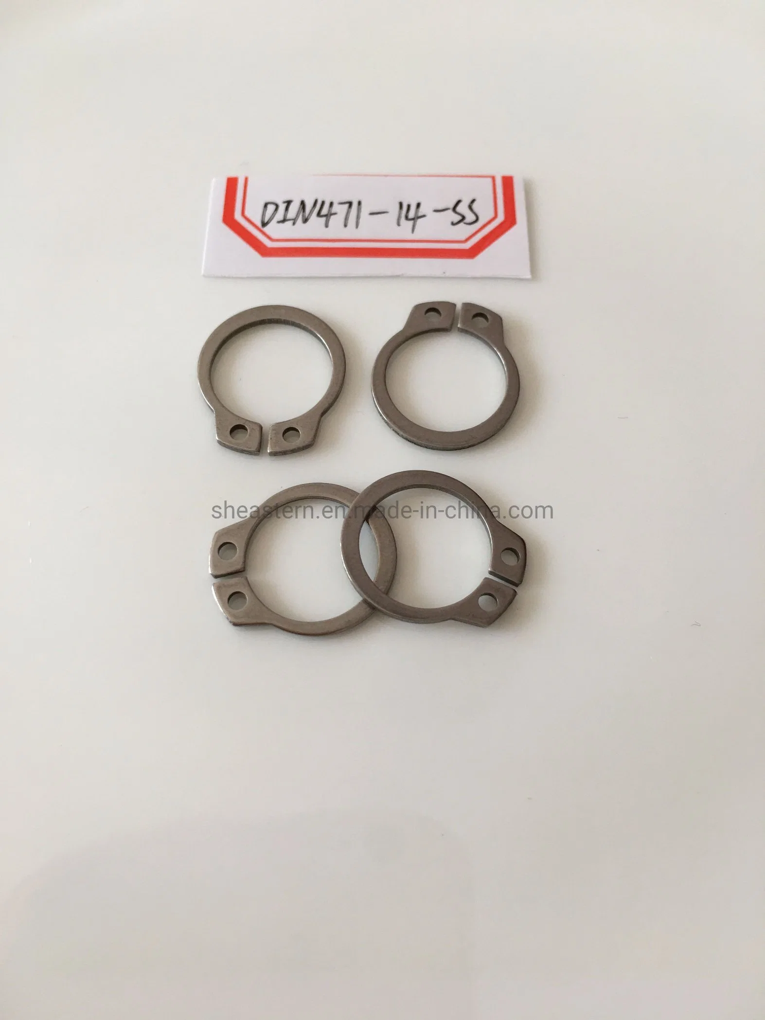 Stainless Steel Circlips, Retaining Ring, DIN471-14