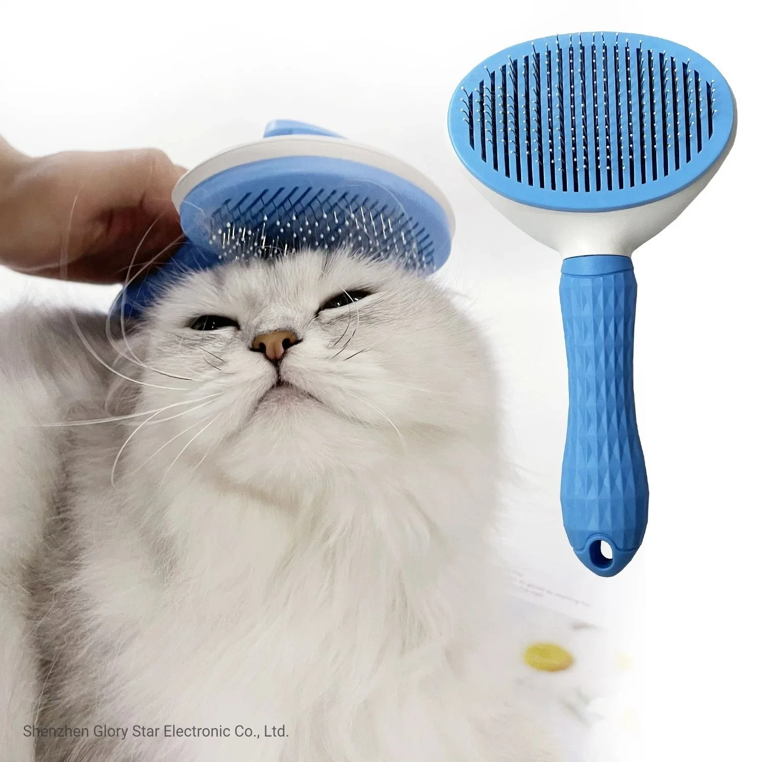 Chien de compagnie Nettoyant cheveux Remover Cat toilettage peigne Brosse