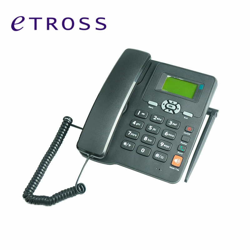 Dual SIM GSM Fixed Wireless Telephone for Home or Office Use