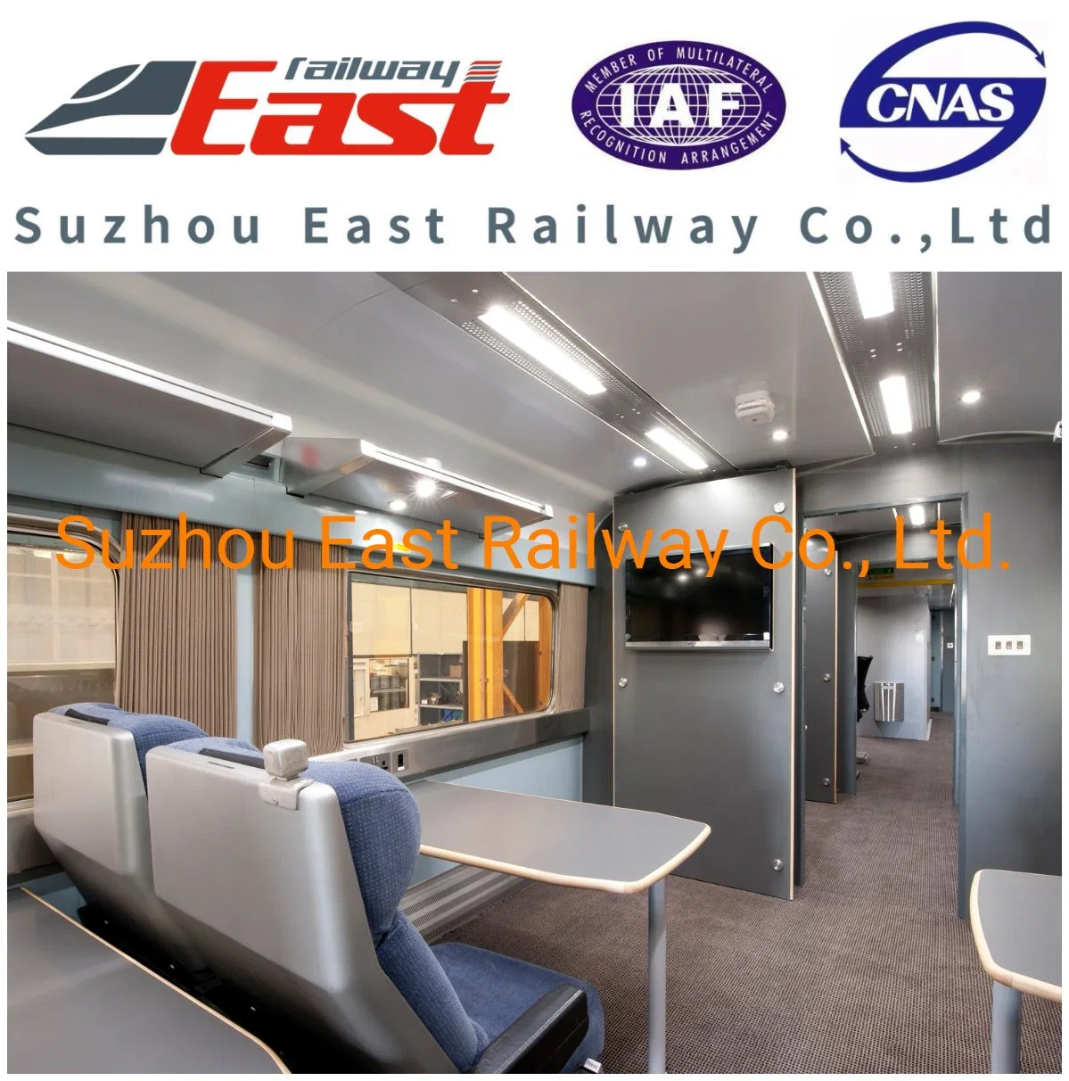 Railway Interior Solution for Passenger Car Coach/Emu/Lrt/Metro