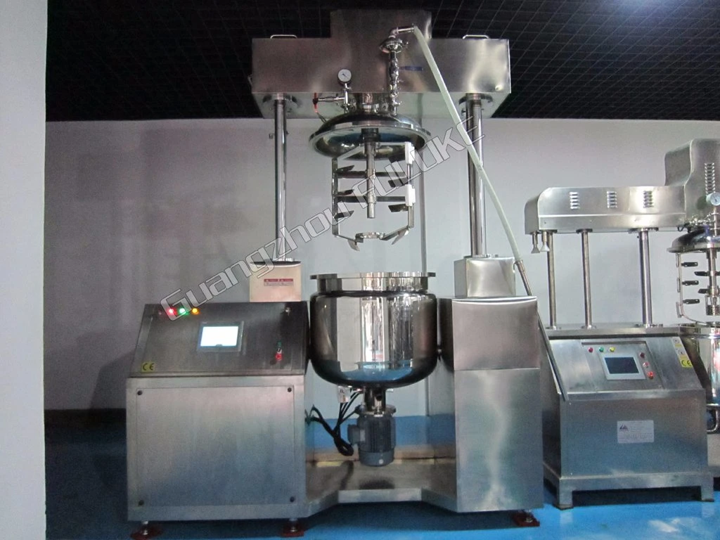 Homogeneizar la mezcla de emulsionar vacío máquina mezcladora para la crema/líquido