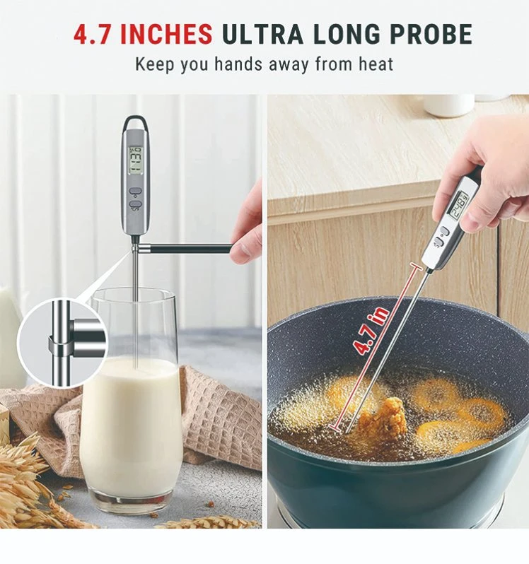 Thermomètre à viande instantané Amazon Top Seller avec sonde super longue