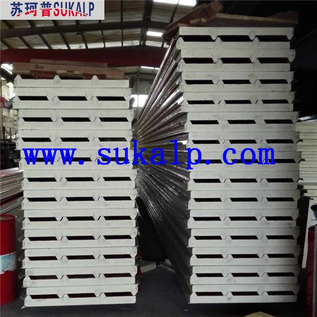 Sandwich Panel Anti-Corrosio Stainless Steel China Fireproof Mineral Wool for Wall and Roof