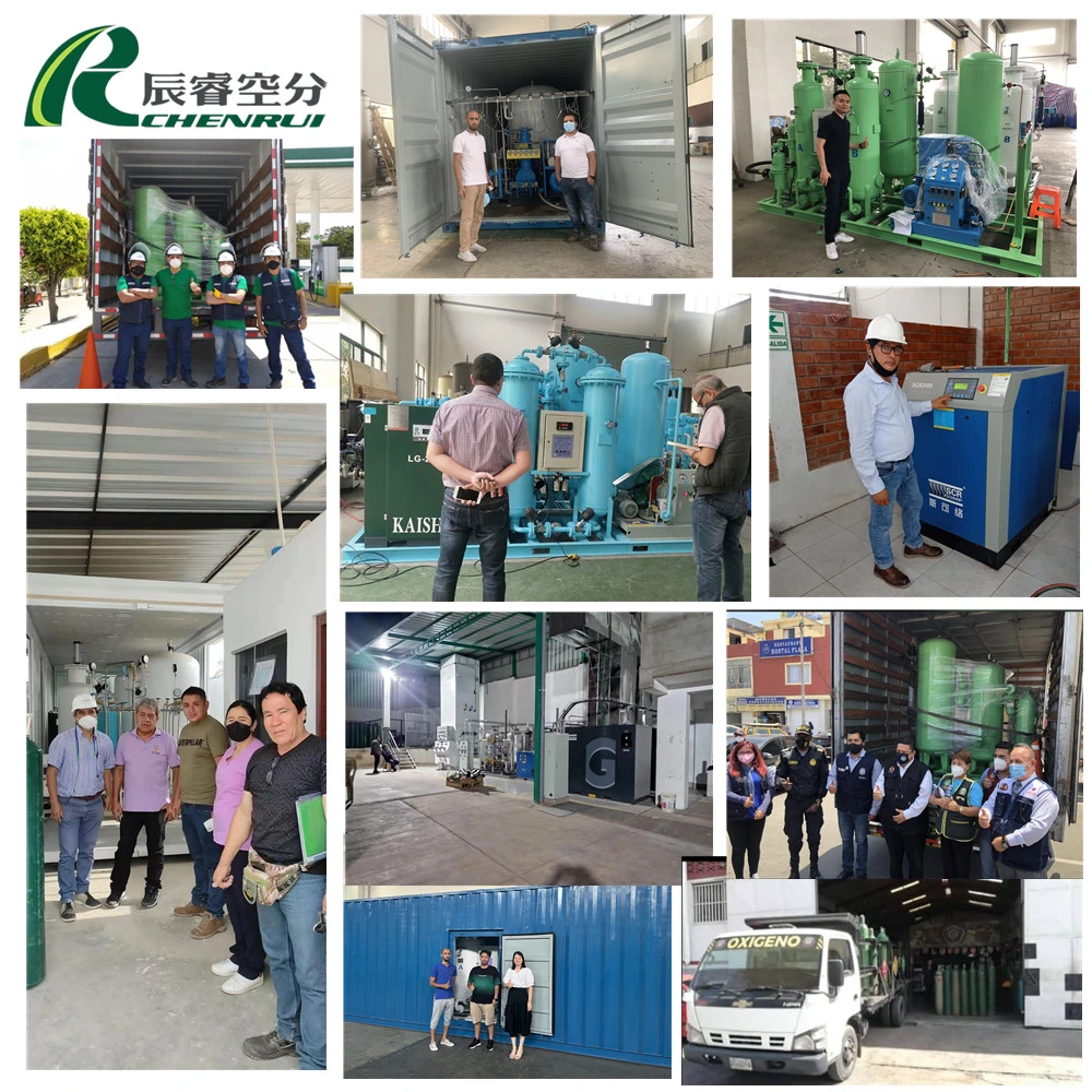 Customization Cryogenic Air Separation Unit 99.6%O2 200nm3/H Output Liquid Nitrogen Generator Gas