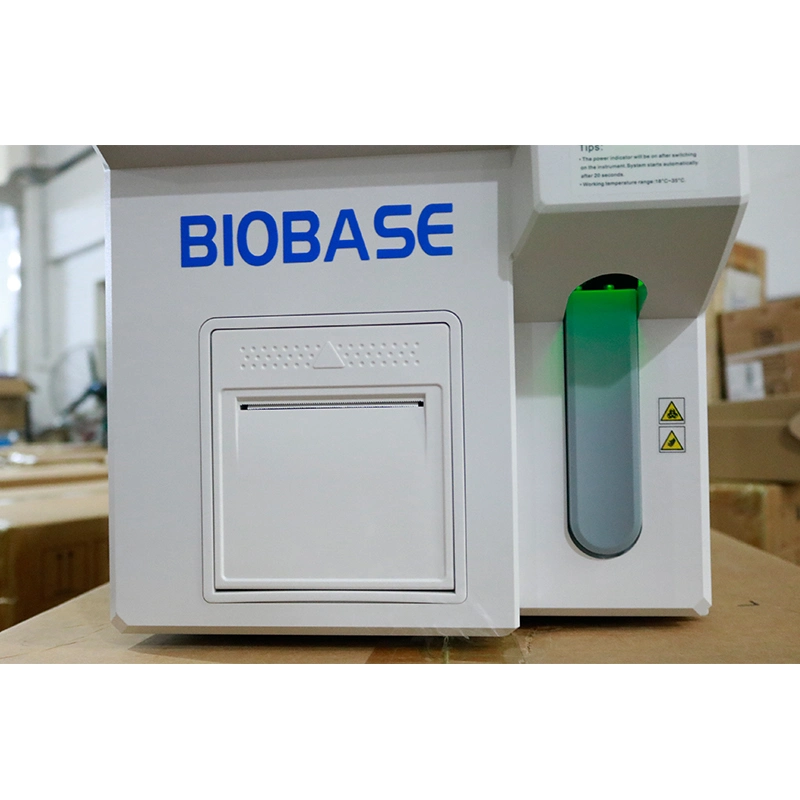 Biobase 5 Part Differential Blood Cell Counter Intelligent Cbc Test Machine Auto Hematology Analyzer for Hospital Clinic