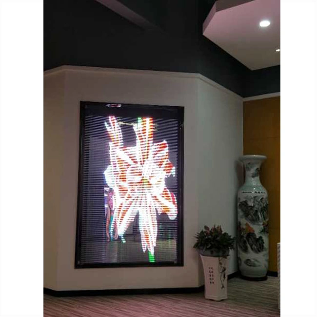 P3.96*7.81 Media Facade / Glass Wall LED Display / Transparent LED Screen