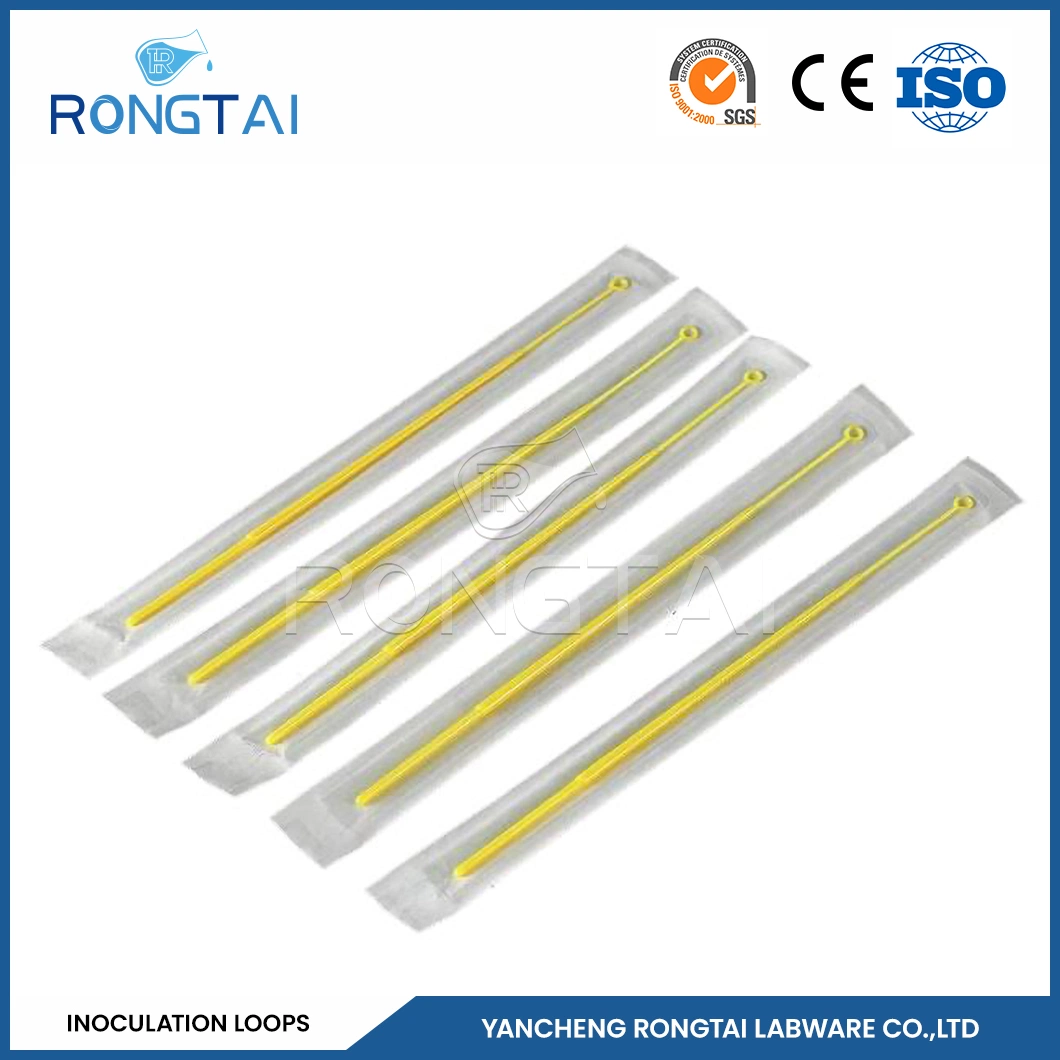 Plástico Rongtai utensílios de laboratório grossista como isqueiros ansas de inoculação 10UL Blue China 1UL 10UL 10UL+1UL 1UL ansas de inoculação