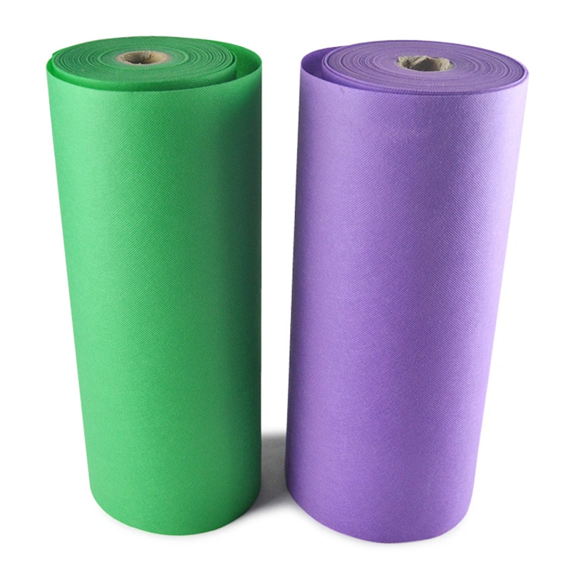 Manufacturer 100% Quality Polyester Recycle Pet Non Woven Fabric Colorful Nonwoven Fabric