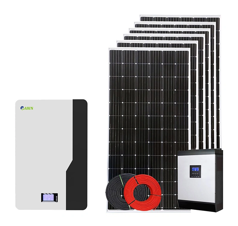 15kW komplette Kits Solarmodul Plug and Play Energie Speicher-Solarsystem