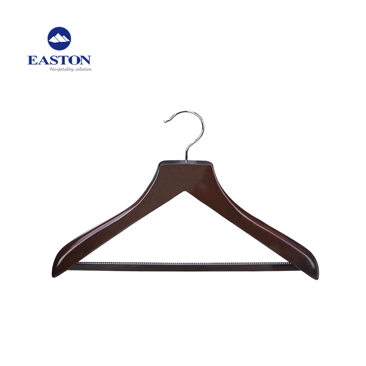 Heavy Duty Female Male Natural Wooden Coat Hanger