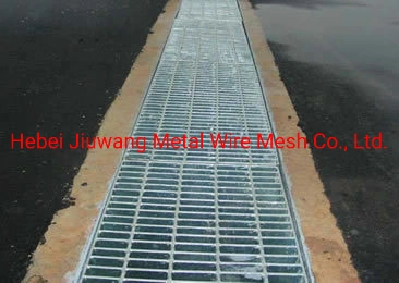 Light Steel Structure Hot DIP Galvanized Car Parking Platform Grating Steel Drainage Cover Floor Drain Cover Industrial Walkways Steel Drainage Cover