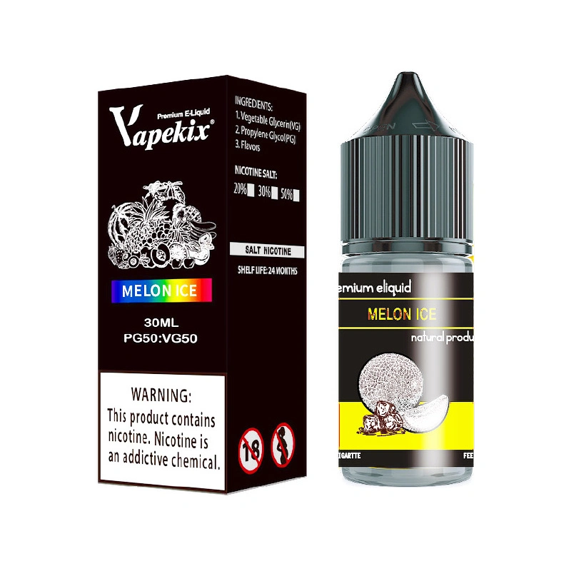 Vente en gros OEM 10ml 30ml 50ml 60ml 100ml sel de nicotine Vape Jus