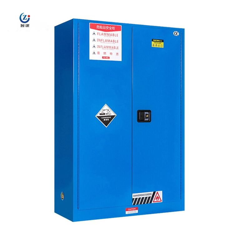 45 Galon Corrosive Chemical Blue Safety Cabinet