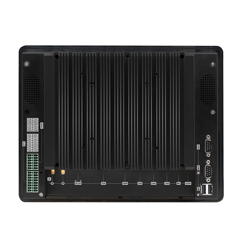 Tablet Pad IP65 N2806 DDR3 VGA Display DC12V 2LAN 4USB Industrial Mini PC TFT 6COM SATA HD WiFi Fanless Tablet 10 Inch