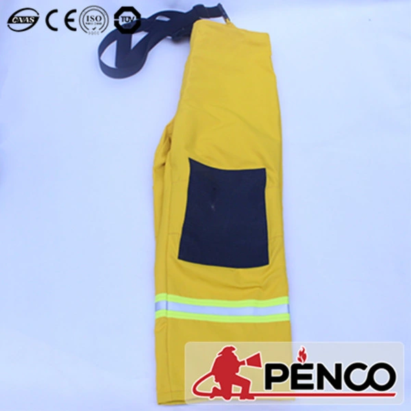 Penco Cheap Price Certificate Fire Fighter Suit New Blue Costume Fireman Customized Firefighting Suit