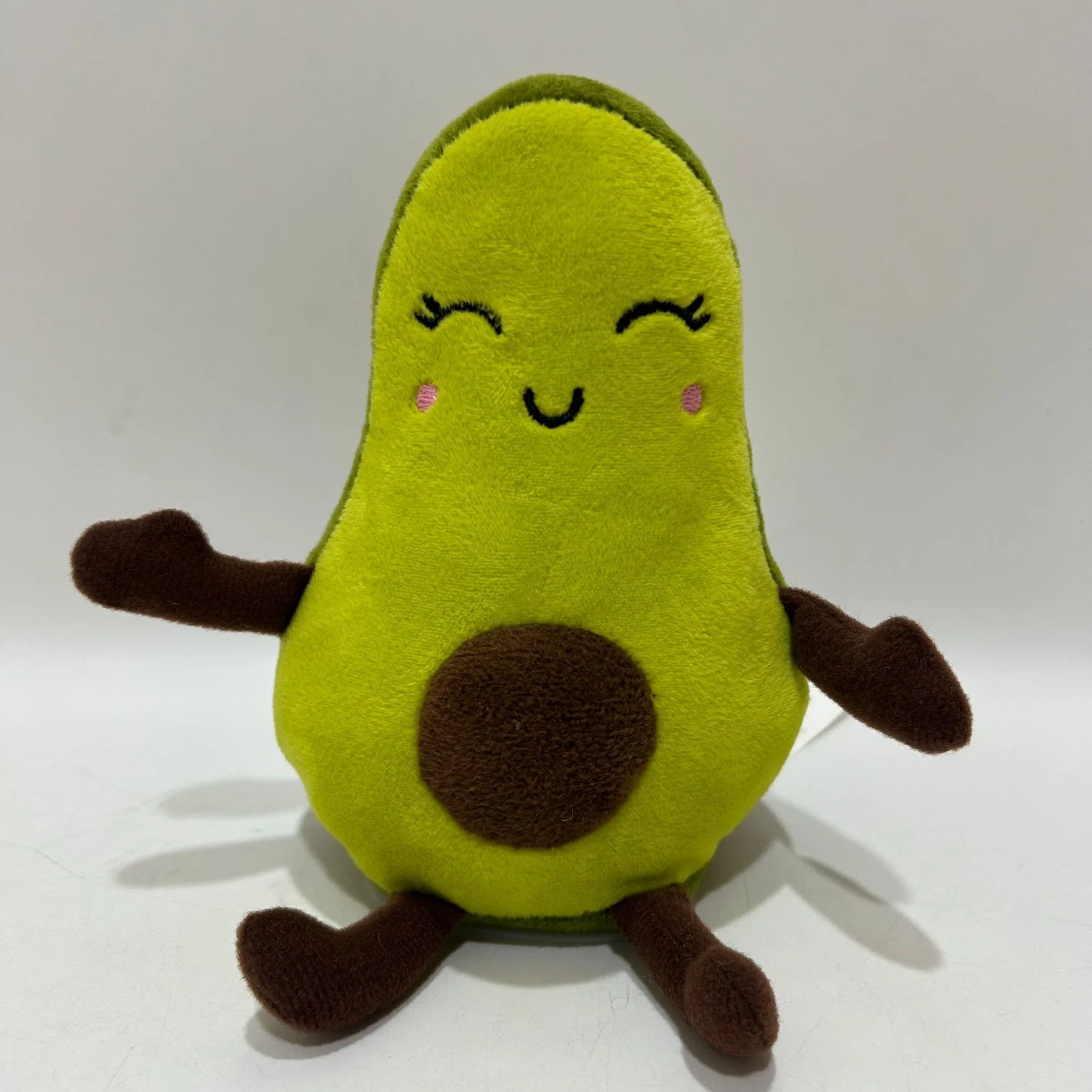 2023 New Customized Plush Fruit Toy China Factory Stuffed Voice Recording and Repeating Avocado